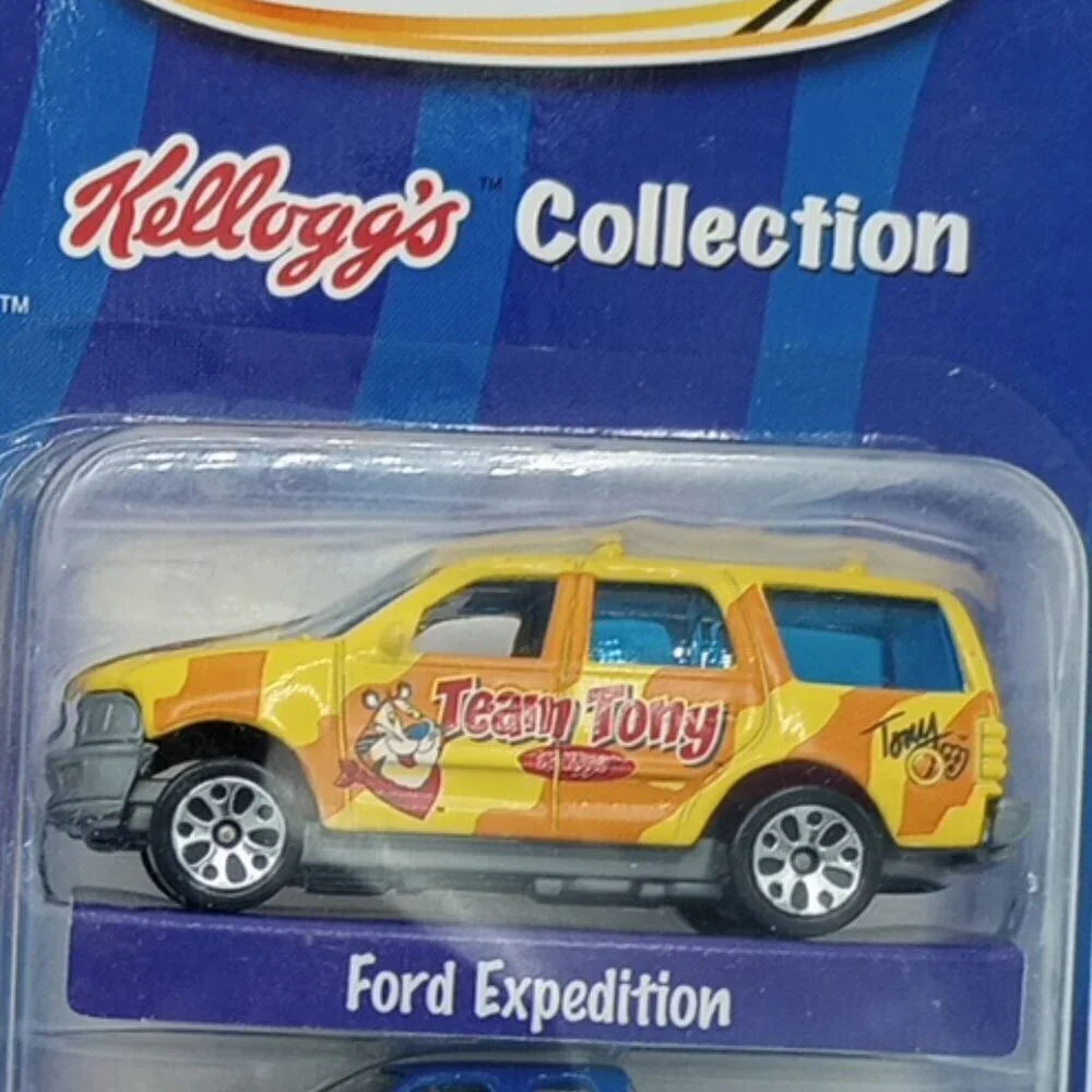 Mattel Matchbox Kellogg's 2 Car Set 2 Pks 2001 VTG Fruit Loops Frosted Flakes